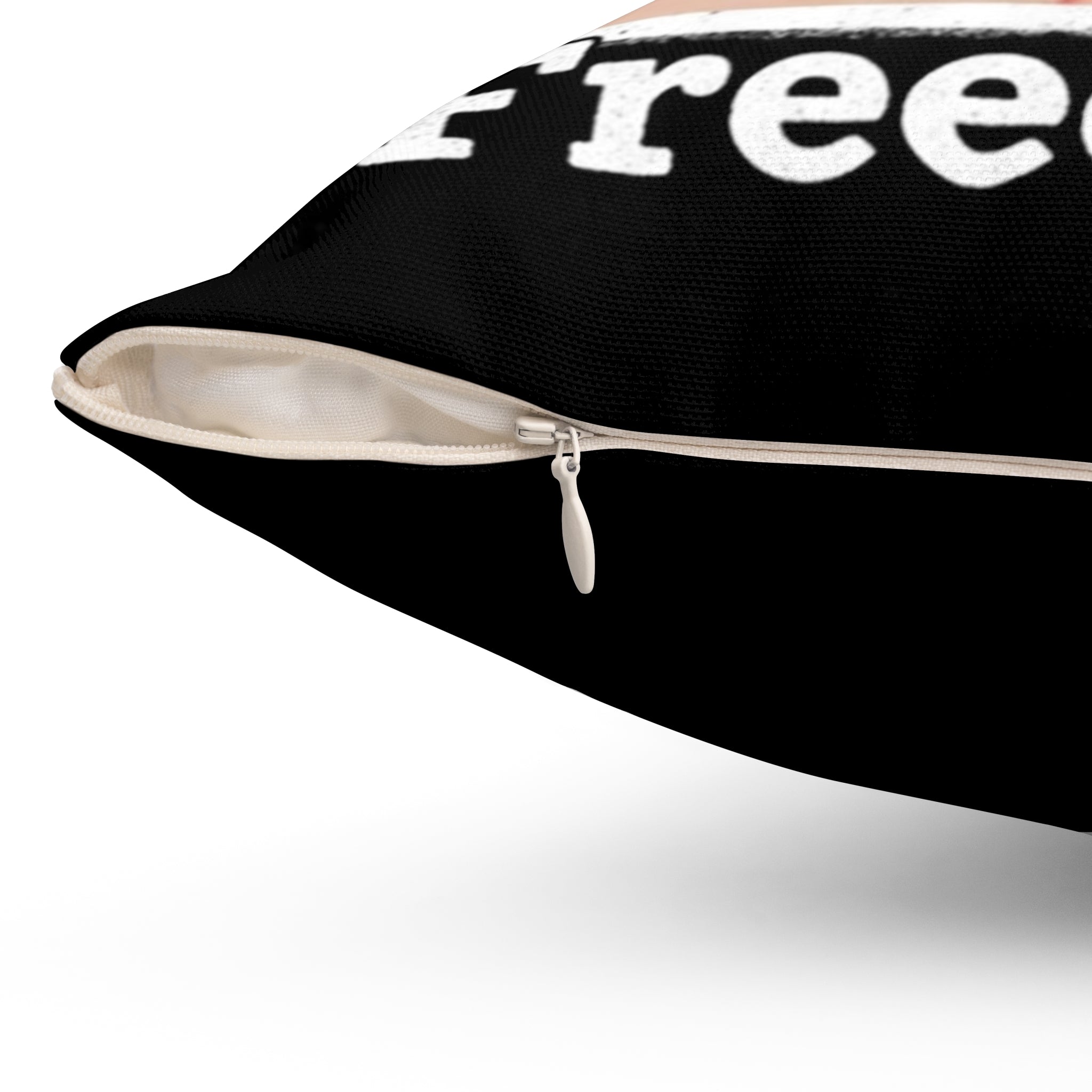 Free My Freeennn Photo Throw Pillow — Personalized Support Keepsake