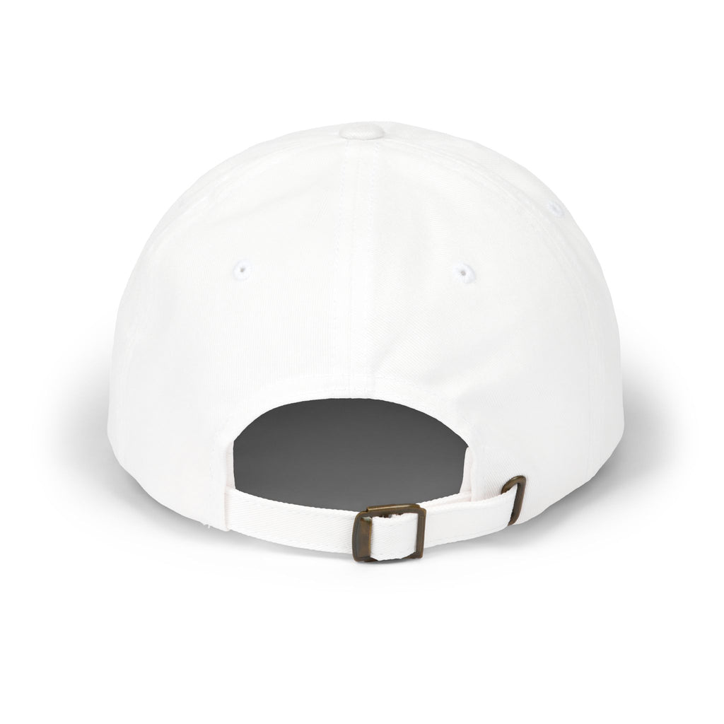 Minimalist 'Free My Feelings' Classic Dad Cap — White Embroidered Baseball Hat