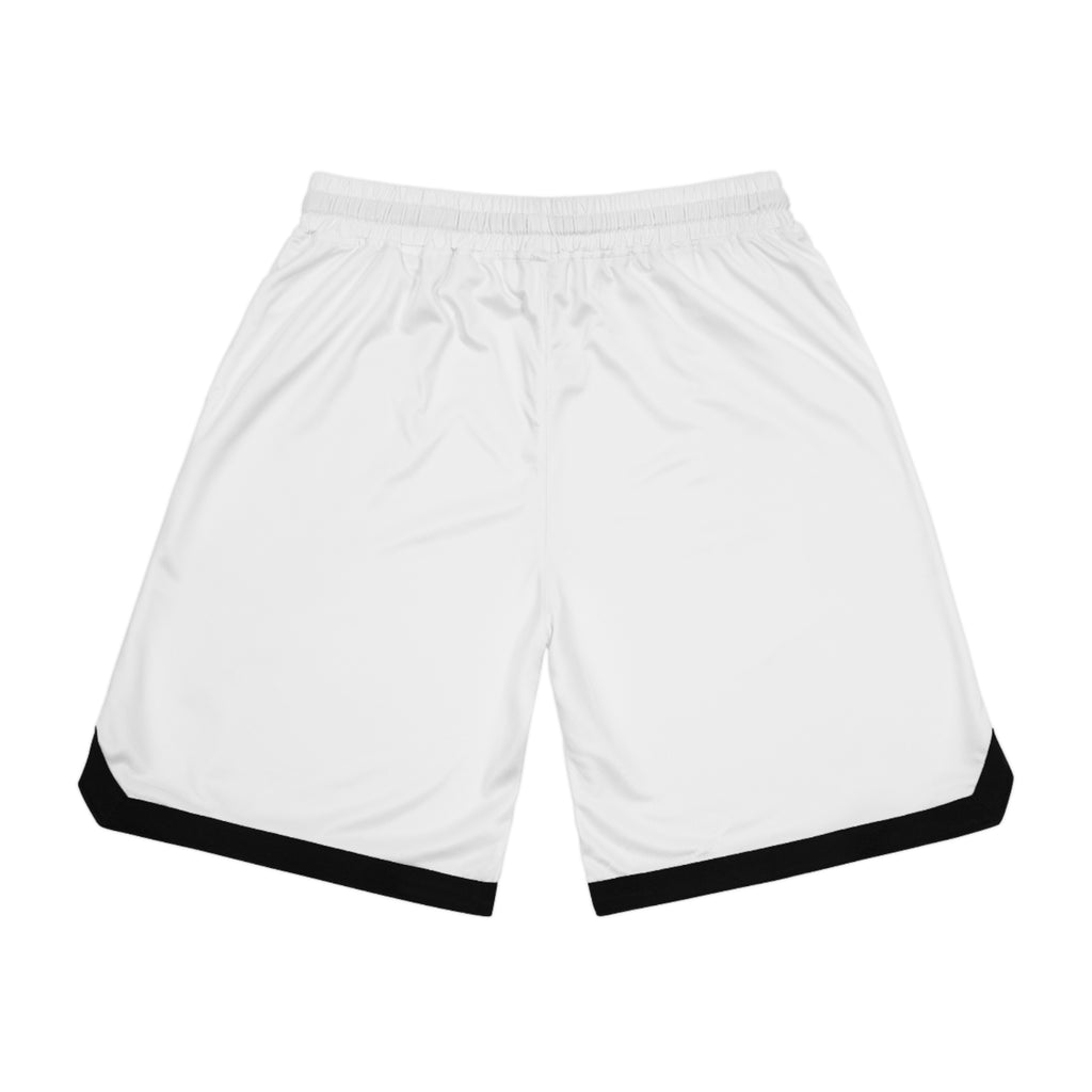 Basketball Shorts — "Free My Freeennn" Ribbed Athletic Shorts