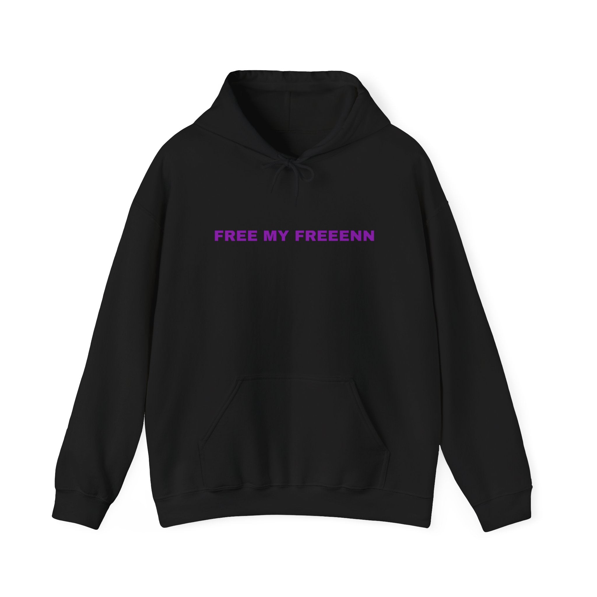 Free My Freeenn Hoodie — Minimalist Feminist Slogan Pullover