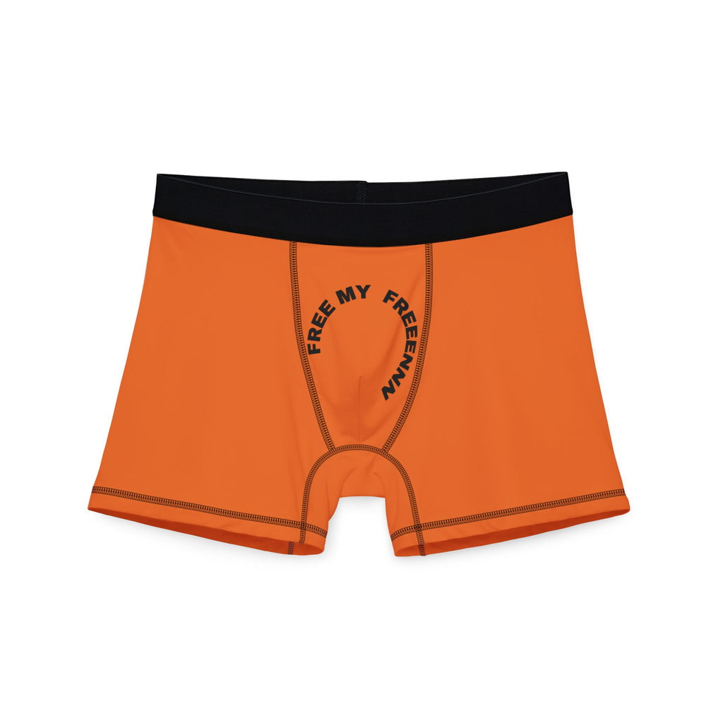 Men's Boxer Briefs — "Free My Freenann" Graphic All-Over Print