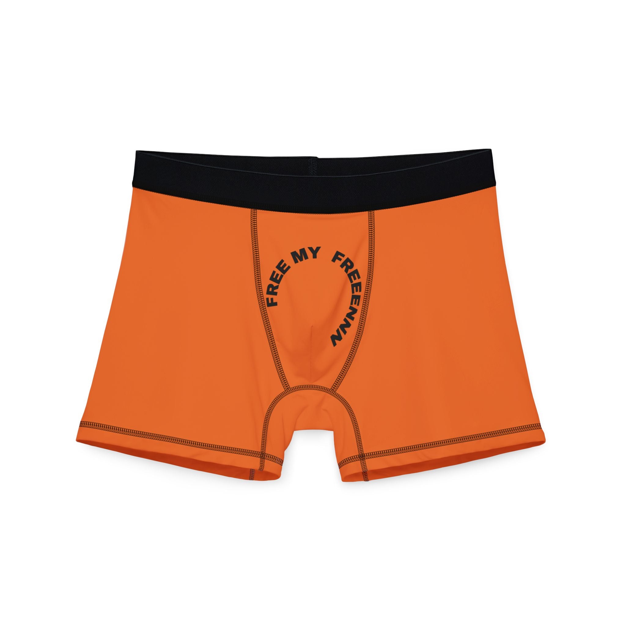 Men's Boxer Briefs — "Free My Freenann" Graphic All-Over Print