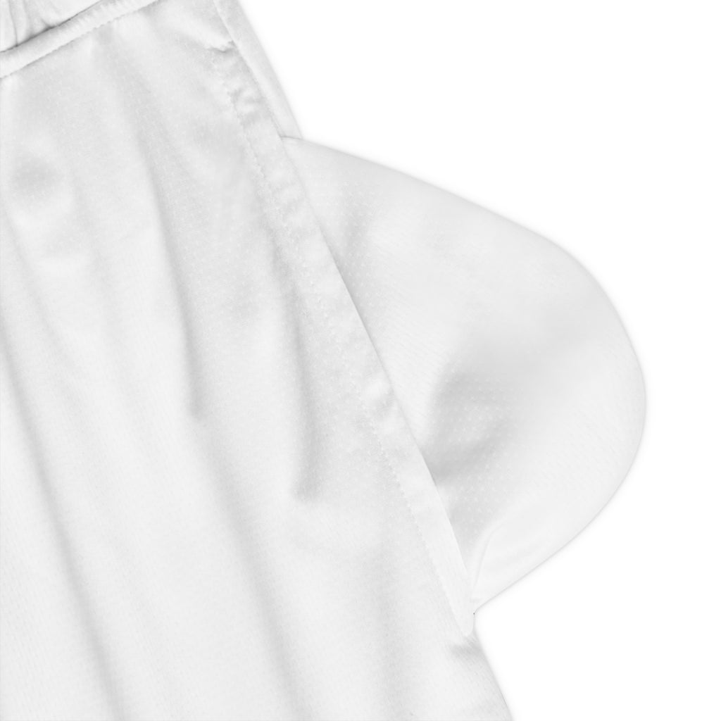 Basketball Shorts — "Free My Freeennn" Ribbed Athletic Shorts